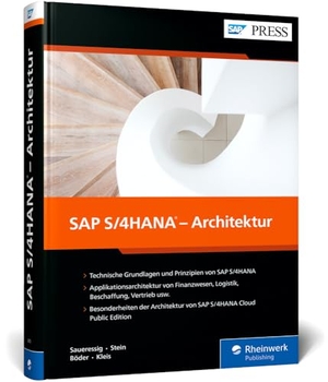 Kleis, Wolfram / Stein, Tobias et al. SAP S/4HANA - Architektur - Technische Grundlagen und Prinzipien, Applikationsarchitektur von zentralen Bereichen und SAP S/4HANA Cloud. Rheinwerk Verlag GmbH, 2024.