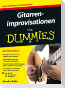 Gitarrenimprovisationen für Dummies