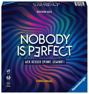 Kaes, Bertram. Nobody is perfect Original - Wer besser spinnt, gewinnt!. Ravensburger Spieleverlag, 2020.