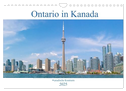 Ontario in Kanada - Kanadische Kontraste (Wandkalender 2025 DIN A4 quer), CALVENDO Monatskalender