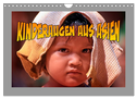 Kinderaugen aus Asien (Wandkalender 2025 DIN A4 quer), CALVENDO Monatskalender