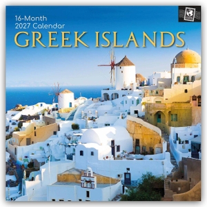 Gifted Stationery Co. Ltd. Greek Islands - Griechische Inseln 2027 - 16-Monatskalender - Original Gifted Stationery-Kalender [Kalender]. Browntrout Verlags GmbH, 2026.