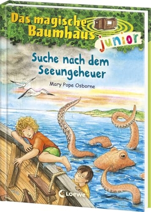 Pope Osborne, Mary. Das magische Baumhaus junior (Band 36) - Suche nach dem Seeungeheuer - Kinderbuch zum Vorlesen und ersten Selberlesen - Mit farbigen Illustrationen - Für Mädchen und Jungen ab 6 Jahren. Loewe Verlag GmbH, 2024.