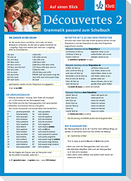 Découvertes 2. Auf einen Blick. Grammatik