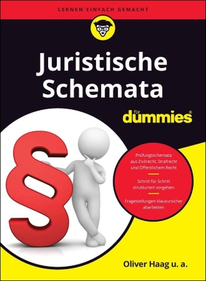 Haag, Oliver / Rümmler, Lennart et al. Juristische Schemata für Dummies. Wiley-VCH GmbH, 2026.