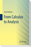 From Calculus to Analysis