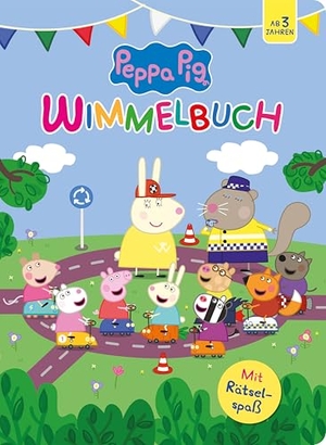 Wimmelbuch Peppa Pig - Mit Rätselspaß I Ab 3 Jahren. Schwager und Steinlein, 2026.