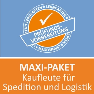 Becker, Daniel. Maxi-Paket Lernkarten Kaufmann für Spedition und Logistik Prüfung - Prüfungsvorbereitung. Princoso GmbH, 2026.
