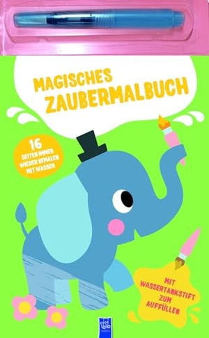 Magisches Zaubermalbuch - Grün (Elefant). Yo Yo Books, 2025.