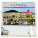 Bad Schandau ¿ Im Herzen der Sächsischen Schweiz (hochwertiger Premium Wandkalender 2024 DIN A2 quer), Kunstdruck in Hochglanz