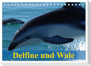 Delfine und Wale (Tischkalender 2025 DIN A5 quer), CALVENDO Monatskalender