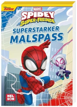 MARVEL Spidey und seine Super-Freunde: Superstarker Malspaß - Mehr als 60 Ausmalmotive | Beschäftigung ab 3 Jahren. Nelson Verlag, 2024.