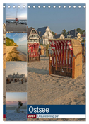 Ostsee. Urlaubsfeeling pur (Tischkalender 2024 DIN A5 hoch), CALVENDO Monatskalender