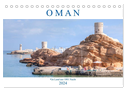 Oman - Ein Land aus 1001 Nacht (Tischkalender 2024 DIN A5 quer), CALVENDO Monatskalender