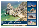 Portugal im Westen - erfrischend und farbenfroh (Wandkalender 2025 DIN A3 quer), CALVENDO Monatskalender