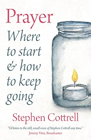 Cottrell, Stephen. Prayer - Where to Start and How to Keep Going. Hymns Ancient & Modern, 2020.