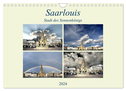 Saarlouis - Stadt des Sonnenkönigs (Wandkalender 2024 DIN A4 quer), CALVENDO Monatskalender