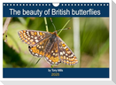 The beauty of British butterflies (Wall Calendar 2025 DIN A4 landscape), CALVENDO 12 Month Wall Calendar