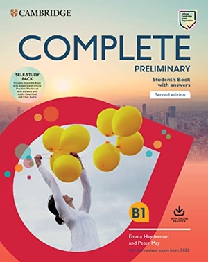May, Peter / Emma Heyderman. Complete Preliminary Self Study Pack - For the Revised Exam from 2020. Cambridge University Press, 2019.