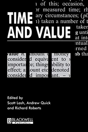 Lash / Quick et al. Time and Value. John Wiley & Sons, 1998.