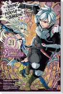 Is It Wrong to Try to Pick Up Girls in a Dungeon? On the Side: Sword Oratoria, Vol. 21 (manga)