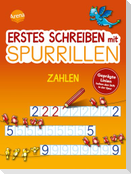 Erstes Schreiben mit Spurrillen. Zahlen