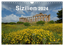 Sizilien 2024 (Wandkalender 2024 DIN A4 quer), CALVENDO Monatskalender