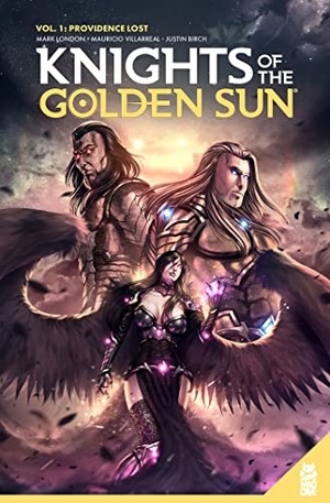 London, Mark. Knights of the Golden Sun Vol.1 Gn - Providence Lost. Mad Cave Studios, 2020.