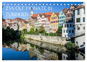 Zwölf Monate in Tübingen (Tischkalender 2024 DIN A5 quer), CALVENDO Monatskalender