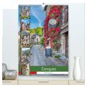 Conques - Via Podiensis (hochwertiger Premium Wandkalender 2025 DIN A2 hoch), Kunstdruck in Hochglanz