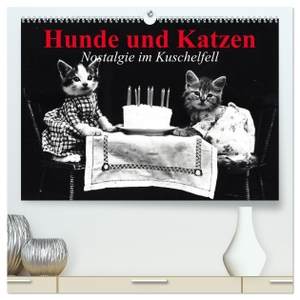 Stanzer, Elisabeth. Hunde und Katzen - Nostalgie im Kuschelfell (hochwertiger Premium Wandkalender 2024 DIN A2 quer), Kunstdruck in Hochglanz - Süße Tiere im Jahr 1914. Calvendo Verlag, 2023.
