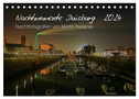Duisburg Nachtmomente 2024 (Tischkalender 2024 DIN A5 quer), CALVENDO Monatskalender
