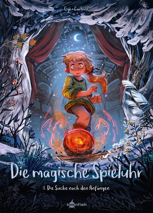 Carbone. Die magische Spieluhr. Band 3 - Die Suche nach den Anfängen. Splitter Verlag, 2021.