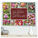 Ein Garten, der zum Verweilen einlädt (hochwertiger Premium Wandkalender 2024 DIN A2 quer), Kunstdruck in Hochglanz