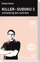 Killer-Sudoku 3 - schwierig bis extrem