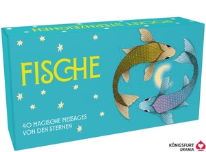 Ginny Chiara Viola. Pocket Sternzeichen Fische 40 Karten in Magnetschachtel mit Metallicfolie - Magische Messages von den Sternen. Königsfurt-Urania, 2026.
