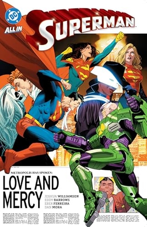 Mora, Dan / Joshua Williamson. Superman Vol. 5: Love and Mercy. DC Comics, 2025.