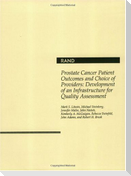 Prostate Cancer Patient Outcomes and Choice of Providers