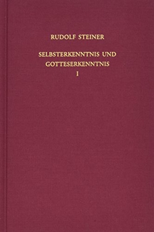 Steiner, Rudolf. Selbsterkenntnis und Gotteserkenntnis 1 - Theosophie, Christologie und Mythologie. Frühe Vortragsreihen und Einzelvorträge für Mitglieder in Berlin 1903-1904 nach ausführlichen und z.T. fragmentarischen Mitschriften. Ca. 75 Vorträge, gehalten in versch. Städten.. Steiner Verlag, Dornach, 2018.