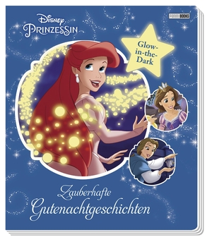 Disney Prinzessin: Zauberhafte Gutenachtgeschichten - Pappbilderbuch mit Glow-in-the-Dark-Effekten auf jeder Seite. Panini Verlags GmbH, 2023.