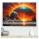 Zukunftsvisionen Wenn die Sonne zum Feind wird (hochwertiger Premium Wandkalender 2025 DIN A2 quer), Kunstdruck in Hochglanz