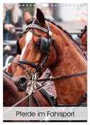 Pferde im Fahrsport (Wandkalender 2025 DIN A4 hoch), CALVENDO Monatskalender