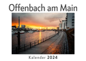 Offenbach am Main (Wandkalender 2024, Kalender DIN A4 quer, Monatskalender im Querformat mit Kalendarium, Das perfekte Geschenk)