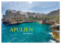 Apulien mit Matera (Wandkalender 2024 DIN A4 quer), CALVENDO Monatskalender