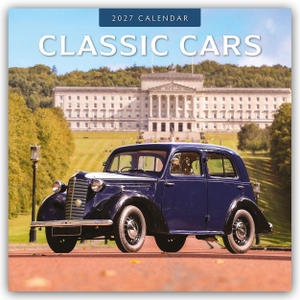 Red, Robin. Classic Cars - Klassische Autos 2027 - 16-Monatskalender - Original Red Robin Publishing Ltd-Kalender [Mehrsprachig] [Kalender]. Browntrout Verlags GmbH, 2026.