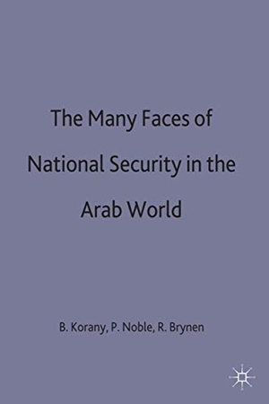 Korany. Many Faces of National Security. Springer Nature B.V., 1993.