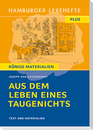 Joseph von Eichendorff: Aus dem Leben eines Taugenichts. Hamburger Lesehefte Plus