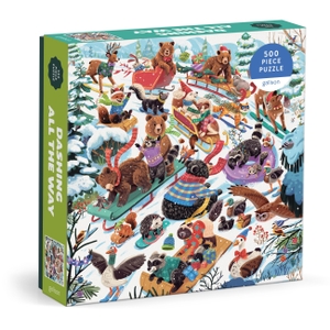 Galison. Dashing All The Way 500 Piece Puzzle. Abrams and Chronicle Books IWUK, 2026.