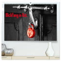 Blickfang in Rot (hochwertiger Premium Wandkalender 2025 DIN A2 quer), Kunstdruck in Hochglanz