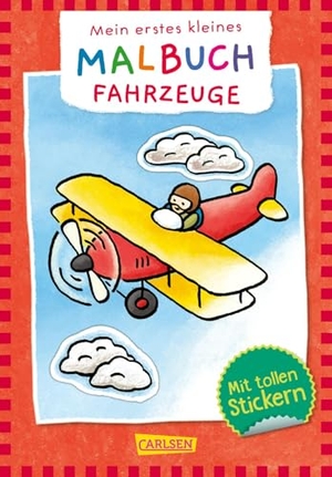 Mein erstes kleines Malbuch: Fahrzeuge (VE5) - Mit tollen Stickern | Ausmalbilder für Kita-Kinder ab 3 Jahren für unterwegs. Carlsen Verlag GmbH, 2025.